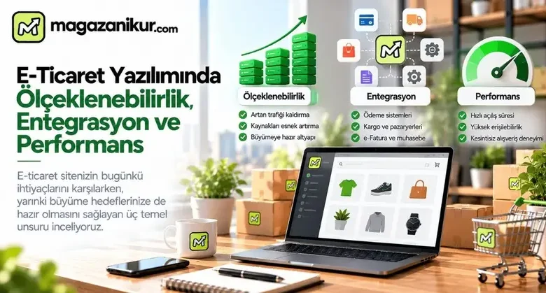 E-Ticarette Büyümenin Teknik Temeli: Doğru Altyapı ve Entegrasyonlar